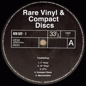 Rare Vinyl and Compact Discs