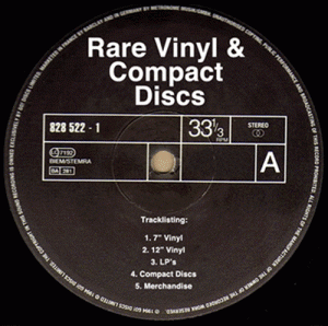Rare Vinyl And Compact Discs