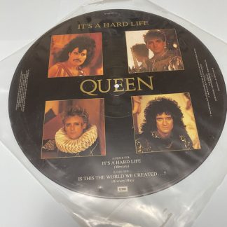 Queen its a hard life UK 12" picture disc
