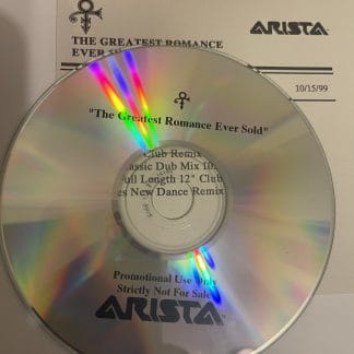 5 x CD Promos The Greatest Romance Ever Sold , USA Advance Internal Reference CD