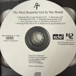 Prince The Most Beautiful Girl In The World Promo CD RARE GERMAN EDEL PROMO